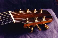 Custom 7-string headstock