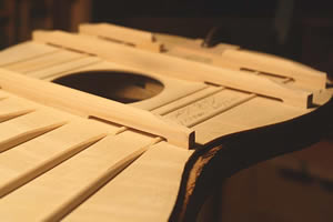 The unique arched bars of the 1930 Hauser design